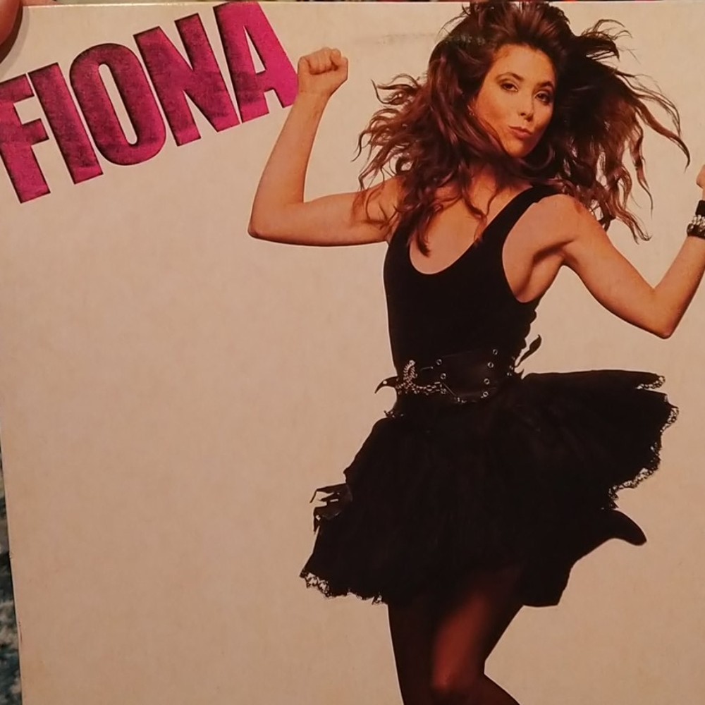 Fiona record, vintage rock 80s 90s